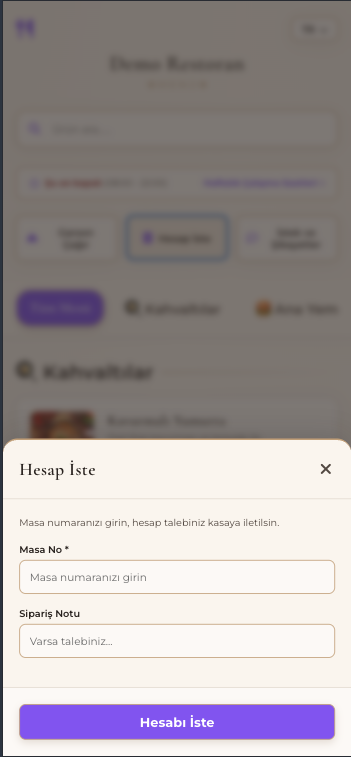 QR Menü ekran görüntüsü 10
