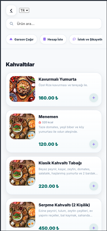 QR Menü ekran görüntüsü 7